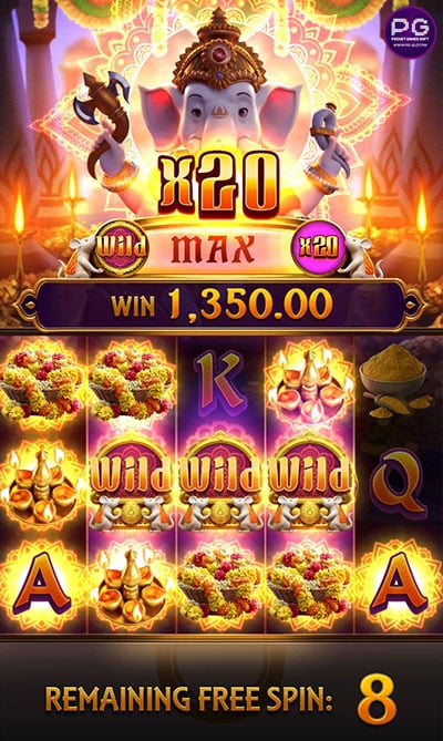 ฟีเจอร์ Free Spins Ganesha Gold