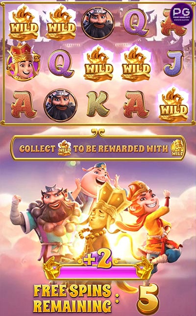 ฟีเจอร์ Free Spins Journey To The Wealth