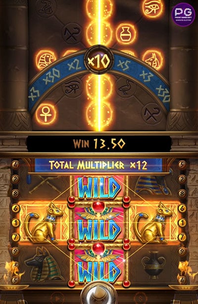 ฟีเจอร์ Multiplier Symbols of Egypt