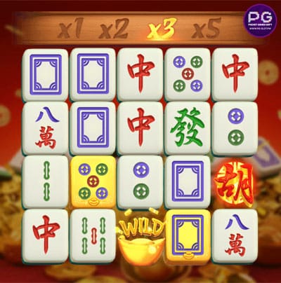 ฟีเจอร์ เลี่ยมทอง Mahjong Ways