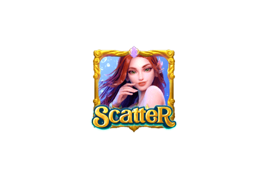 สัญลักษณ์ Scatter Mermaid Riches