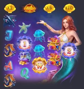 รีวิวสล็อต Mermaid Riches